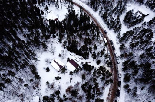 Remote cabin where kidnapper Jake Patterson held Jayme Closs for 88 days. Photo courtesy Fox 11 News.
